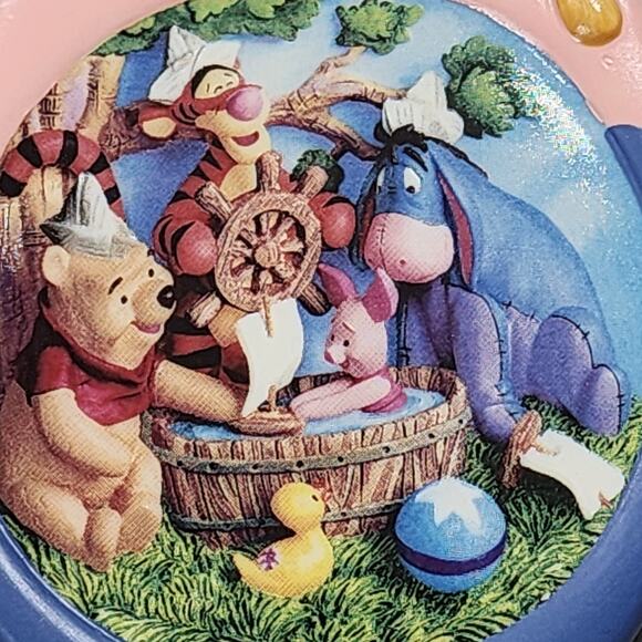 A WISH FOR FRIENDS & A TUB OF FUN Ornaments Fifth Pooh's Honeypot Adventures - Picture 2 of 9